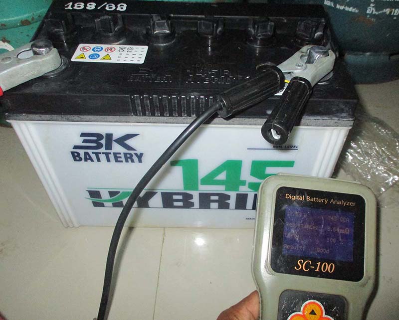 แบตเตอรี่3k 145R มือสอง 85a ขั้ว R สภาพดี