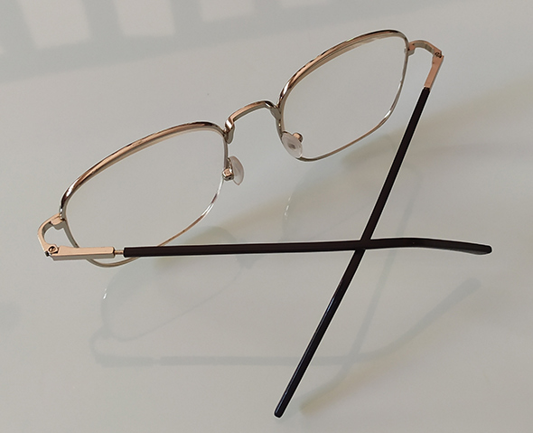 แว่นสายตายาว ขาสปริง Super Clear Metal Frame ดีไซน์เรโทร สวย คลาสสิค สบายตา ของใหม่