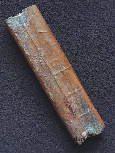 ตะกรุดเมตตาคู่ ครูบาวัง วัดบ้านเด่น จ.ตาก ยุคต้น จารยันต์แบบโบราณของชาวล้านนาครับ