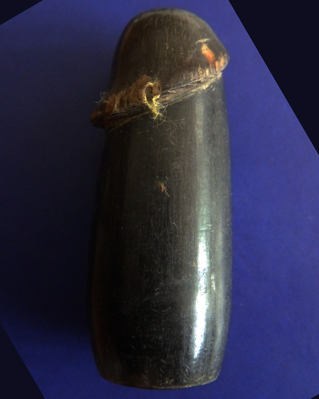 ปลัดขิก เขาสัตว์แกะ ยาว 5.5 ซ.ม.เก่ามาก