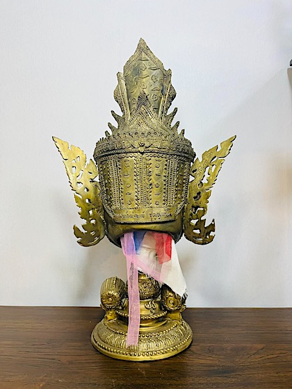 เศียรปู่ฤาษีนารอด นำฤกษ์ วัดโพธิ์ประสาท จ.นครสวรรค์  