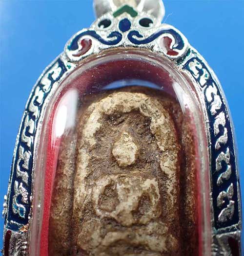 หลวงปู่ศุข ปากคลองมะขามเฒ่าปลุกเสกเมื่อ พ.ศ.๒๔๖๐+บัตรรับรองพระแท้*163