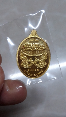 เหรียญเม็ดแตง เนื้อทองทิพย์ คำชะโนด ปี 60