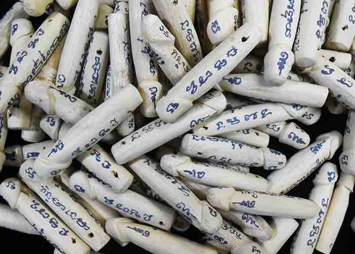 ***20 ตัว***ปลัดขิกมหาเศรษฐี เนื้อไม้มะยมตายพราย จารมือ 