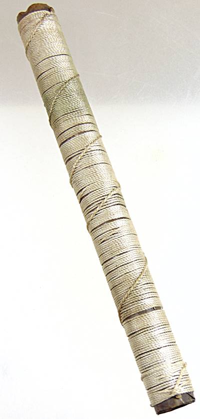 ตะกรุดโทน ทองแดง  (ได้จากจังหวัดปราจีนบุรี) ขนาดยาว ๕ นิ้ว