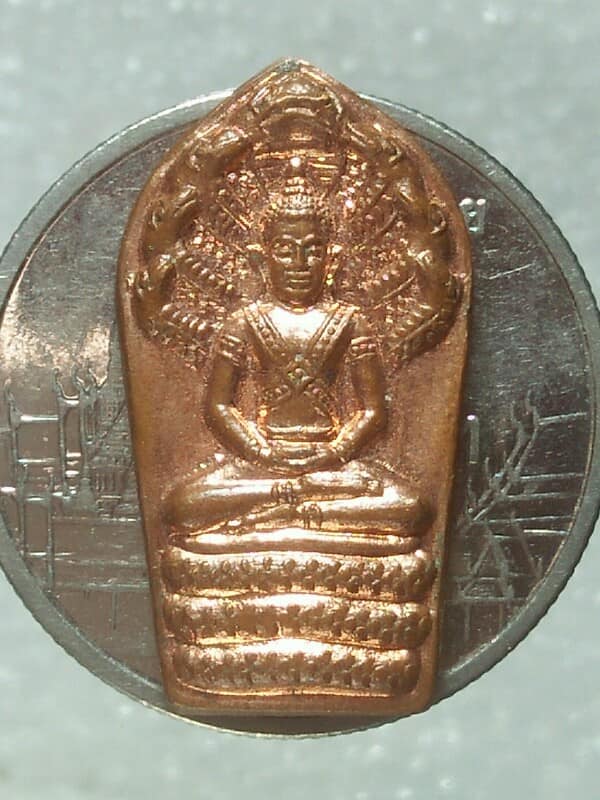 เหรียญพระปรกมะขาม วัดทุ่งสะพาน จันทบุรี 