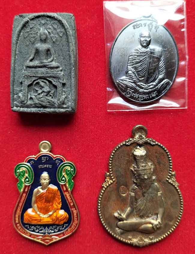 สุดคุ้ม หลวงพี่น็อต วัดตึกหิรัญราษฏร์ ราชบุรี ทีเดียว 4 รายการ มีจารมือ