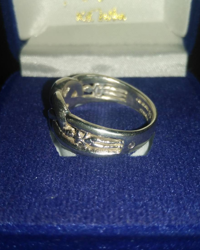 แหวนเนื้อเงินลายพิรอดไข่วัด​เจดีย์​