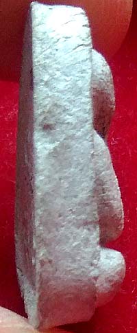 *พระปิดตาวัดยายร้า ระยอง ปี๒๕๑๖ เนื้อเทาโรยตะไบฝังพลอยเสก หลวงปู่ทิม อิสริโก วัดละหารไร่*