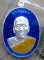 เหรียญเจริญพร หลวงพ่อสัญญา(คง)วัดกลางบางแก้ว นครปฐม ปี2556หมายเลข18 เนื้อเงินลงยาสีน้ำเงิน+กล่องเดิม