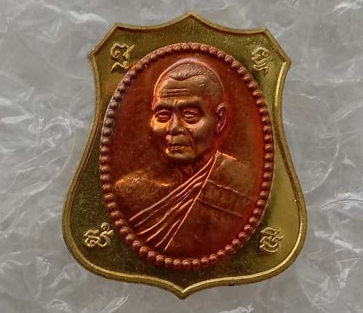 เหรียญอาร์มหันข้าง มหาโภคทรัพย์ หลวงพ่อสาคร วัดหนองกรับ จ ระยอง ปี2554หมายเลข7119