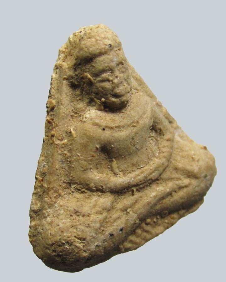 พระโพธิจักรห้าเหลี่ยมผงเกสร หลวงพ่อลี วัดอโศการาม ปี 2500