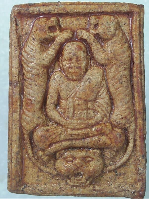 พระผงหลวงพ่อปาน วัดบางเหี้ย ออกวัดหงษ์ทอง   เคลือบ