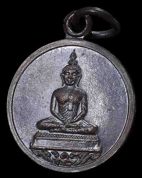 พระพุทธโสธร หลวงปู่ทิม นวโลหะ+บัตรรับรองพระแท้*37