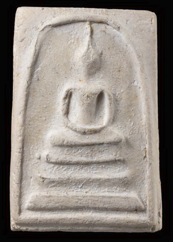 สมเด็จวัดระฆัง 100ปี พิมพ์ใหญ่เส้นด้าย หลังตรายาง มาพร้อมกล่อง Cosmo และบัตรตรวจสอบพระแท้