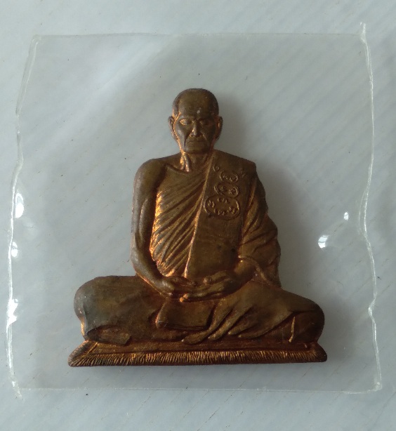 รูปลอยองค์หลวงพ่อพรหม วัดช่องแค ไม่ทราบรุ่น