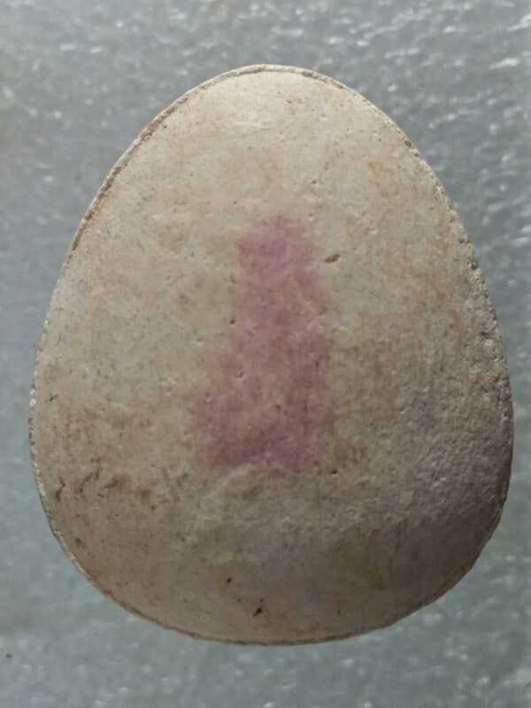 พระสังขจาย หลังปั้มยันต์ 