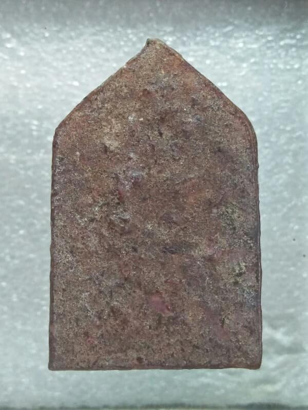 พระผงเคลือบ สูง  4  เซนฯ ไม่ทราบวัด