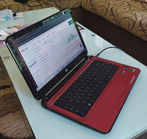 ราคา 23,900 มาขายแค่เพียง 5,xxx. โน๊ตบุ๊ค HP Pavilion Steelseries Ultrabook ตัวแรง บาง เบา
