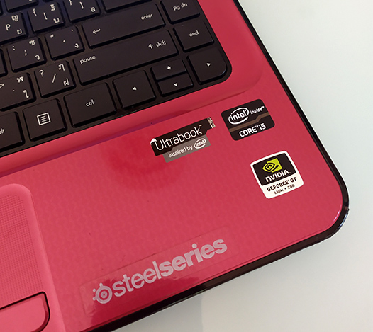 ราคา 23,900 มาขายแค่เพียง 5,xxx. โน๊ตบุ๊ค HP Pavilion Steelseries Ultrabook ตัวแรง บาง เบา