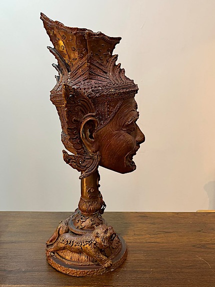 เศียรปู่ฤาษีตาไฟ วัดโพธิ์ประสาท นครสวรรค์