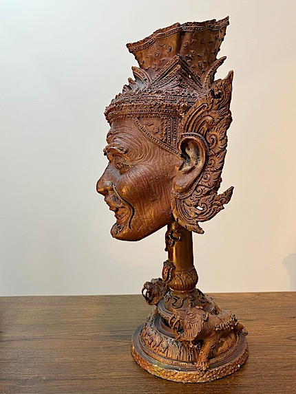 เศียรปู่ฤาษีตาไฟ วัดโพธิ์ประสาท นครสวรรค์