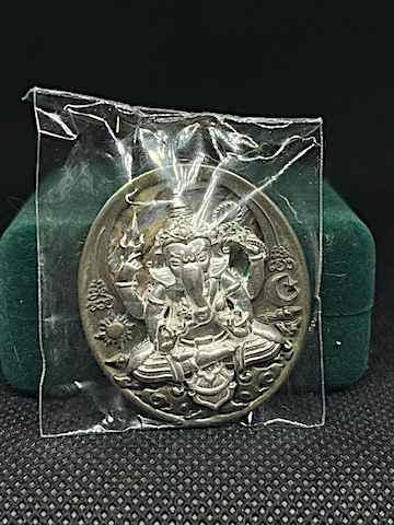 พระพิฆเนศ บรมครู59 นวะหน้าเงิน หลวงปู่เณรแก้ว วัดบ้านเกษตรทุ่งเศรษฐี จ.ร้อยเอ็ด