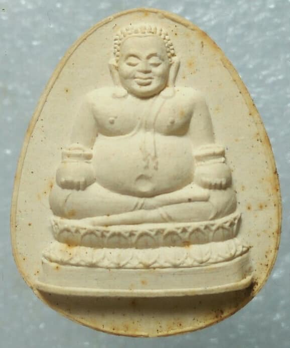 พระสังขจายเนื้อผง รุ่น คูณทรัพย์วัดดอนขาด  สุพรรณบุรี + กล่อง 