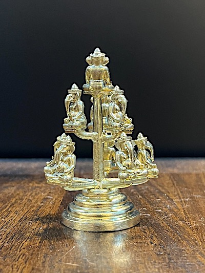 ช่อพระพิฆเนศ เนื้อทองทิพย์ วัดพระนารายณ์มหาราช จ.นครราชสีมา