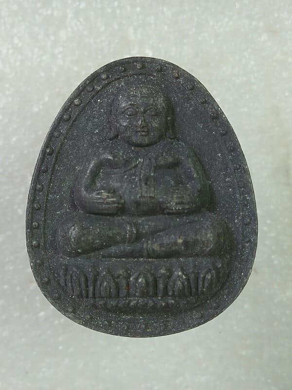 พระสังขจาย เนื้อผง วัดอ้อมแก้ว พานทอง ชลบุรี 