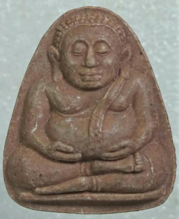 พระสังขจายเนื้อผง ไม่ทราบวัด