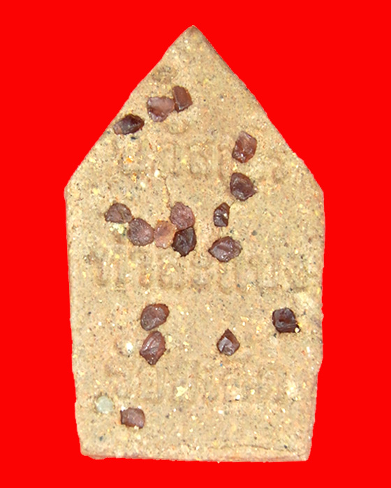 หลวงพ่อแสนคำ หลังฝังทับทิมสยาม  พระอาจารย์อนุสรณ์ (ต้อม) ปภสสฺโร วัดท่าสะแบง จ.ร้อยเอ็ด