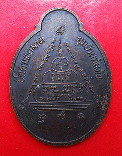 เหรียญปิดตามหาลาภ คุมบ้านกันภัย รุ่นพิเศษ1 วัดศรีประจันตคาม ปราจีนบุรี