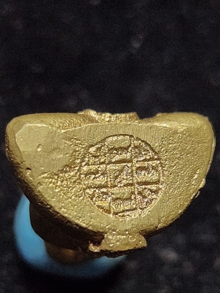  รูปหล่อพระปิดตา พิมพ์เล็ก เนื้อทองเหลือง ใต้ฐานยันต์