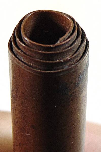 ตะกรุด เนื้อทองแดง ๒.๕ นิ้ว (ได้จากปราจีนบุรี)  ๒