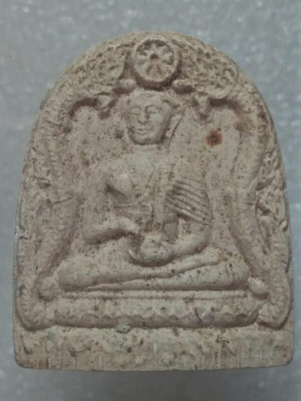 พระผงพระสิวลี หลังปลาคู่ 