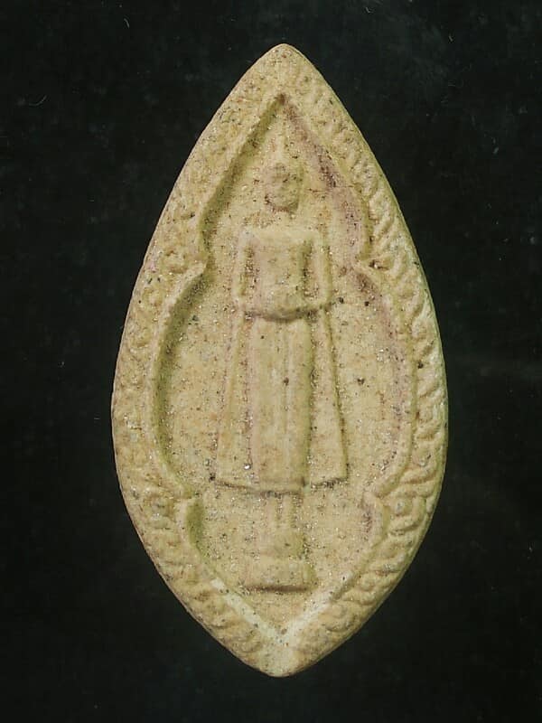 พระผงหลวงพ่อวัดบ้านแหลม หลังยันต์