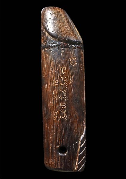 ปลัดขิกศรนารายณ์ หลวงพ่อสนิท วัดลำบัวลอย คาดครั่ง ไม้มะขามพราย ยุคต้น จารมือ