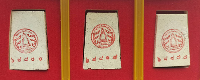 สมเด็จ อนุสรณ์ครบรอบ ๑๕๐ ปี วัดระฆังโฆสิตาราม ก.ท.ม. ปี 2565 ทีเดียว 3 องค์