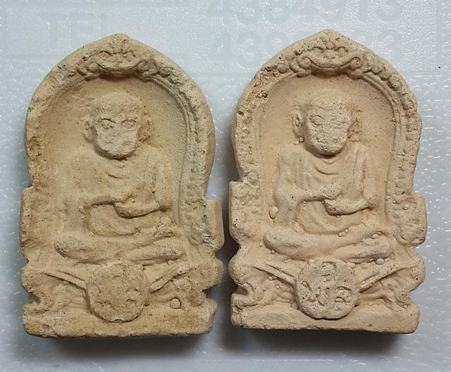 K1766 สมเด็จพุฒาจารย์โต ออกวัดพลา หลวงปู่ทิม วัดละหารไร่ ปลุกเสก ปี 2510    2 องค์ครับ