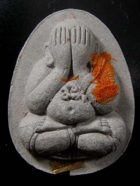 K2059 พระปิดตา มหาลาภ สารพัดดี รุ่นไตรมาส วัดบ้านคลอง ปี ๓๘