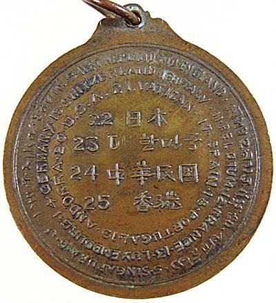 เหรียญ 25 ประเทศ พระครูโสภณธรรมาจารย์ วัดดาวดึงษาราม ปี ๑๖ พิธีใหญ่ ลป โต๊ะ ลพ กวย ร่วมปลุกเสก ร่วมป