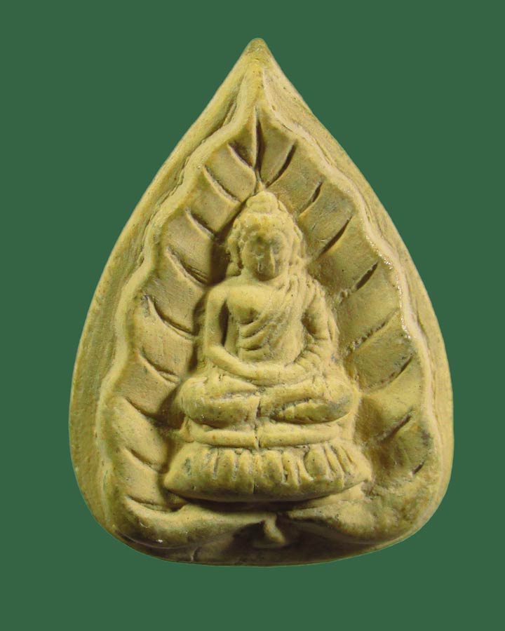 พระผงใบโพธิ์พุทธคยา ปี 2519 วัดทุ่งเสรี กรุงเทพ