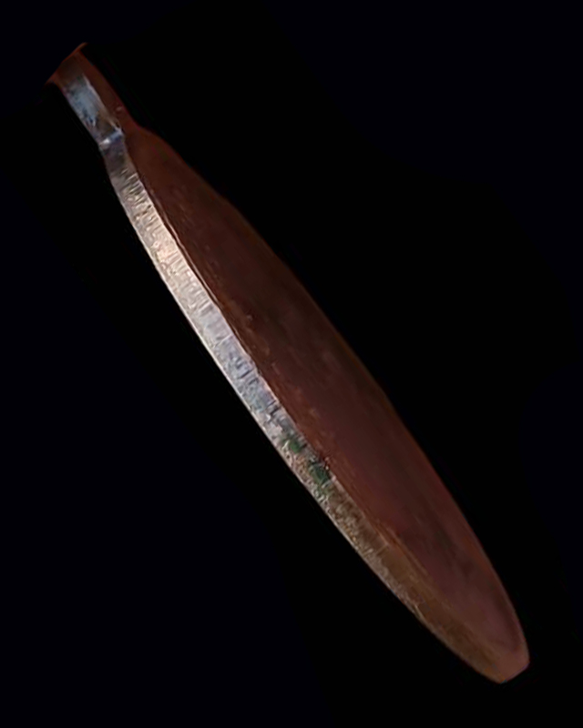 เหรียญรุ่นแรก หลวงพ่อแช่ม วัดนวลนรดิศ กรุงเทพฯ พ.ศ. 2510 เนื้อทองแดง สวยมาก