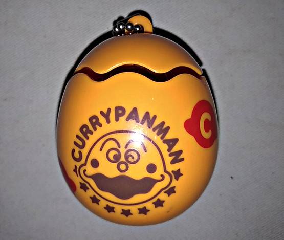 พวงกุญแจCURRYPANMAN ในร่างไข่เปิดปิดได้น่ารักเบาเบา