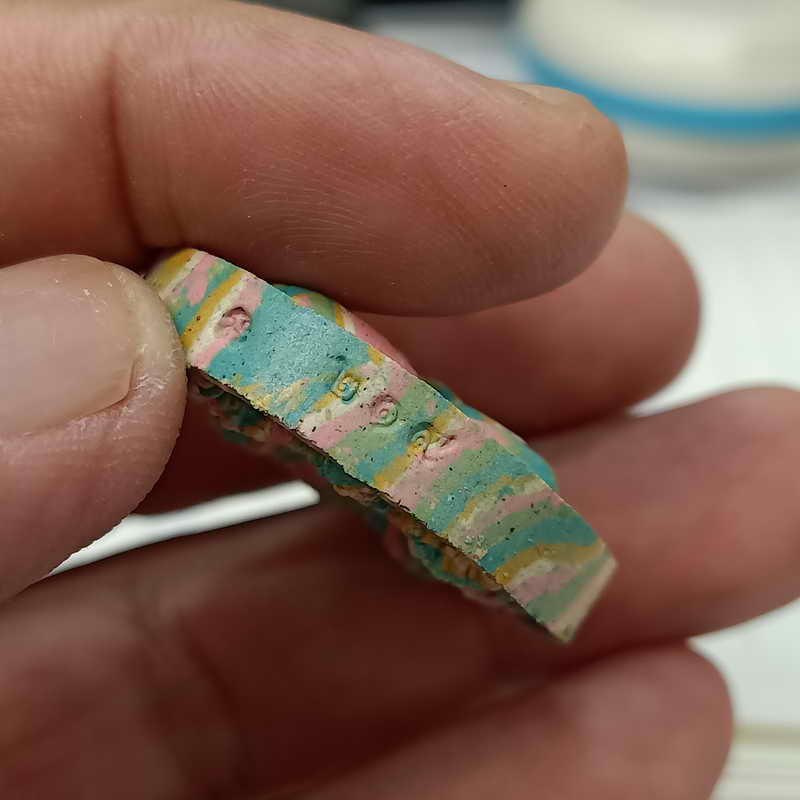 พระผงพังพระกาฬ รวยเหนือดวง หลวงปู่อิ่ม วัดทุ่งนาใหม่ จ.นครศรีธรรมราช ปี 2566 เนื้อก้นครก หลังฝังพลอย