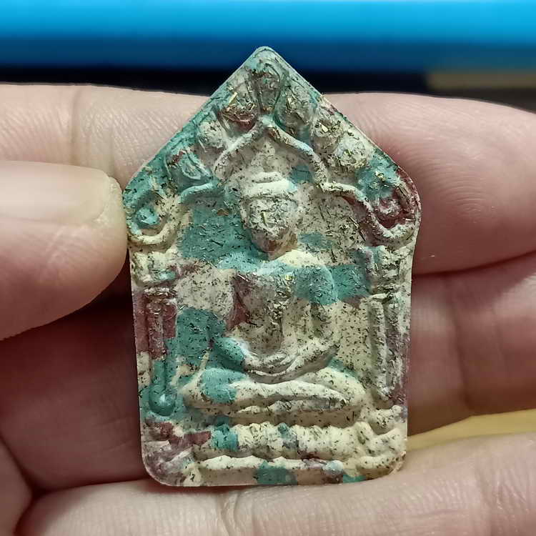 ขุนแผนชินบัญชร ดวงเศรษฐี หลวงพ่อสิน วัดละหารใหญ่จ.ระยอง ปี 2560 ก้นครก ตะกรุดเงิน จัดสร้าง 999 องค์