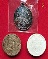 เหรียญยันต์ดวงสุกิตติมา เนื้อนวะโละ วัดขุนแผน (แจกงานประกวดราชบุรี) +พระเนื้อผงยันต์ดวง อีก 2 องค์ 5