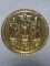 เหรียญกลม ฮก ลก ซิ่ว มั่ง มี ศรี สุข เนื้อกะไหล่ทอง 