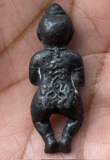 กุมารทองหลวงพ่อกวย ปี21 เนื้อตะกั่วเก่าอาบทองแดง